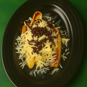 Pisang Bakar Cokelat Keju Susu