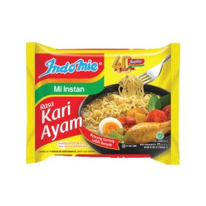 Indomie Polos Kuah Kari